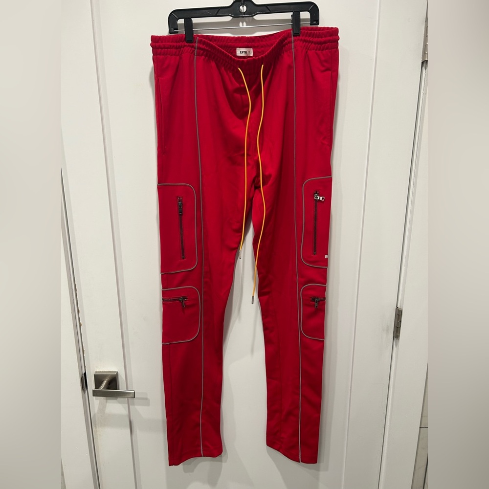 EPTM Reflective Piping Cargo Pants